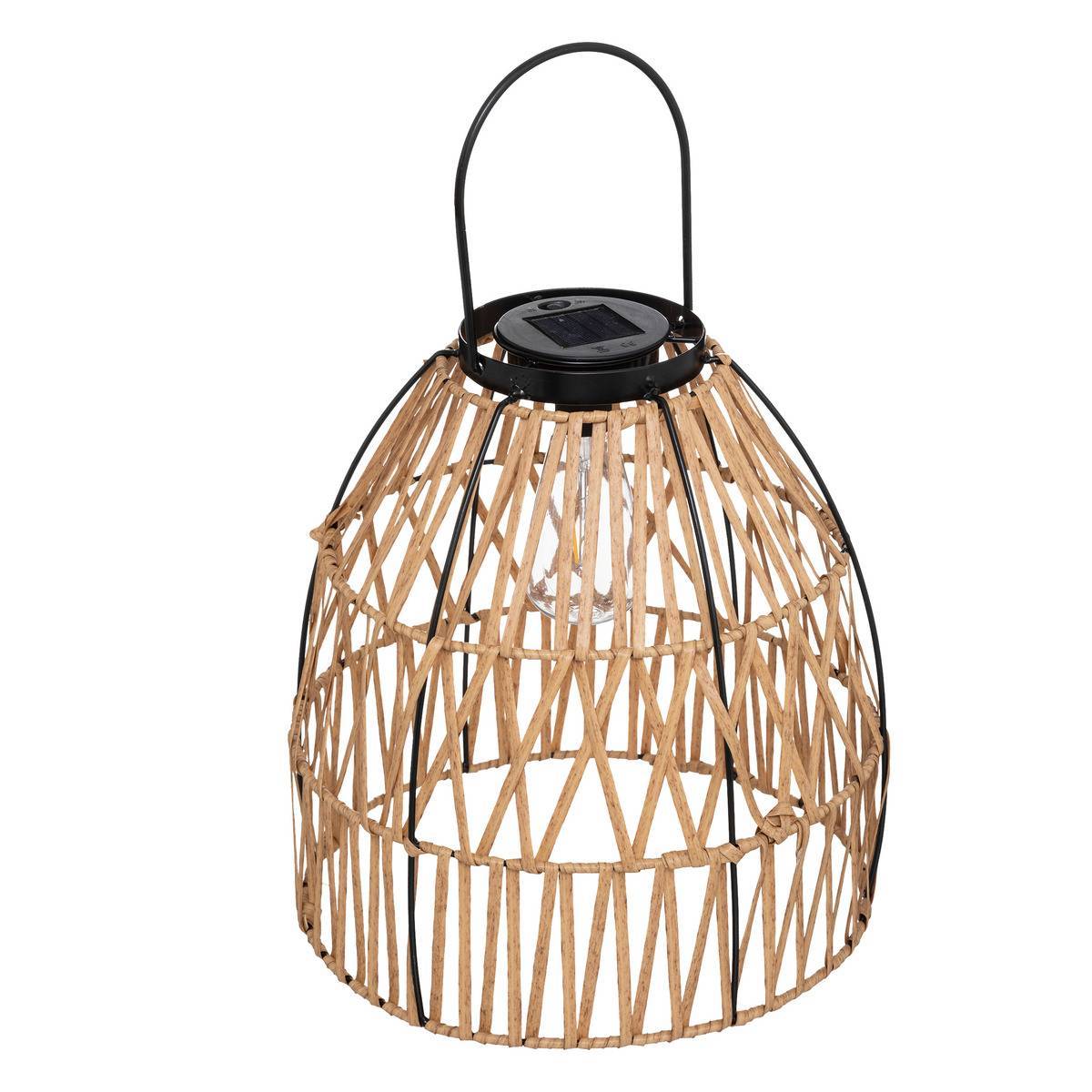 Atmosphera - Lampe à poser d'extérieur "Esha" beige H32,5cm - Atmosphera Créateur d'intérieur - Imagen 3