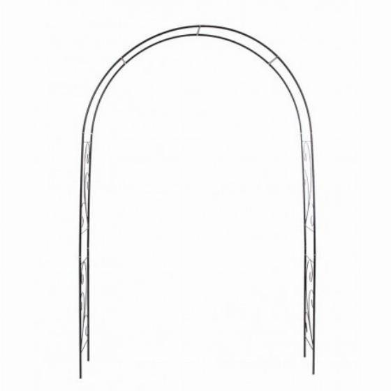 Esschert Design - Arche pour rosiers grimpants décors arabesques