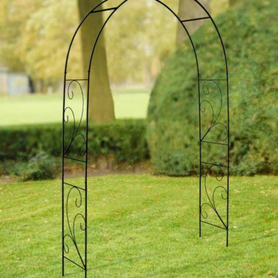 Esschert Design - Arche pour rosiers grimpants décors arabesques - Image 5