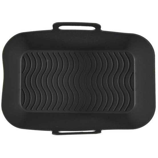 Cook Concept - Moule Cuisson en Silicone "Air Fryer" 19cm Noir - Image 2