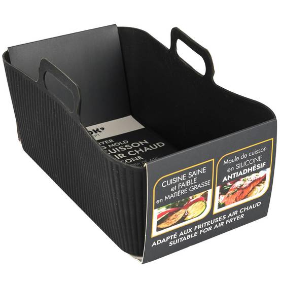 Cook Concept - Moule Cuisson en Silicone "Air Fryer" 19cm Noir - Image 8