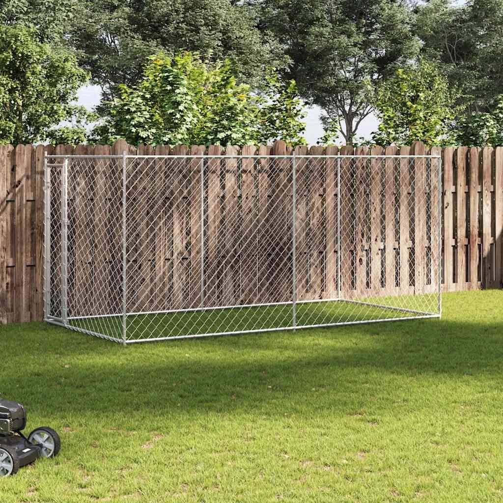 Vidaxl - Chenil d'extérieur pour chiens 382x192x185 cm vidaXL 145025 - Imagen 1