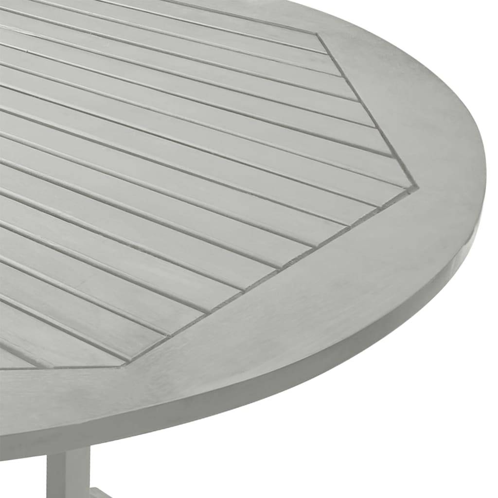 ComfortXL - Table de Jardin Extensible de 150 à 200 cm en Bois d'Acacia Gris, avec Trou pour Parasol – ComfortXL Outdoor Living - Image 5