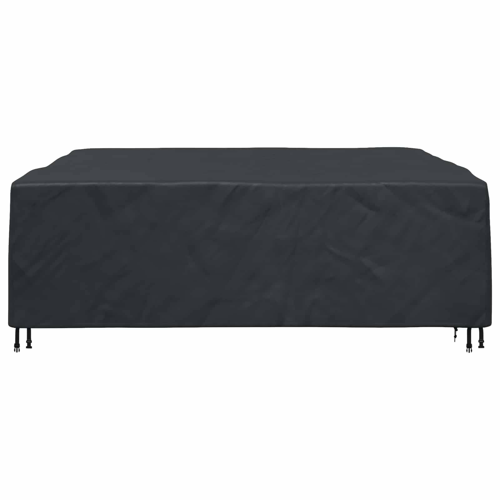 Housse pour meubles tissu 600D noir 235 x 235 x 70 cm - PANGIVO - Image 5