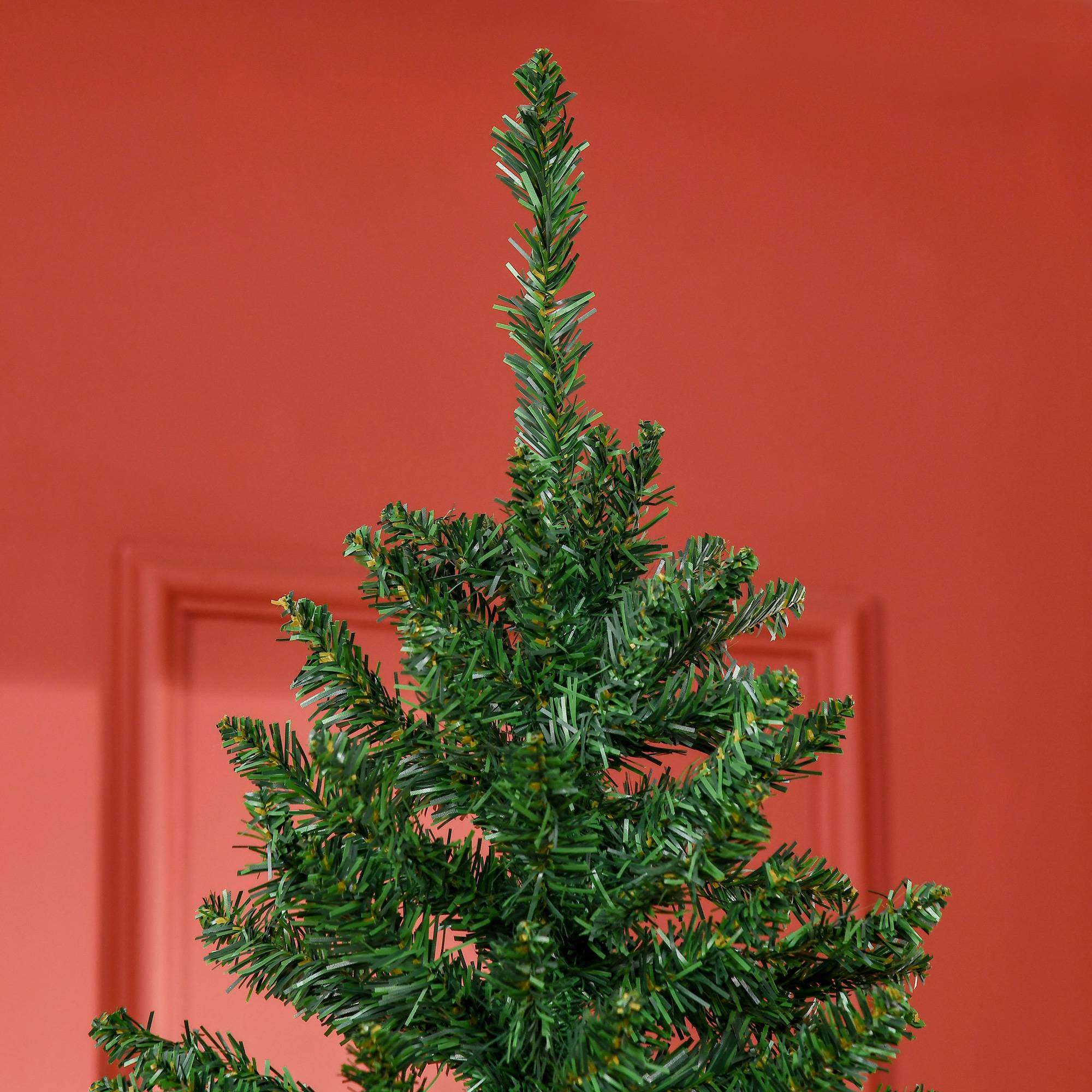 Sapin de Noël Artificiel 210H cm 865 Branches épines Imitation Nordmann Grand réalisme Vert - Image 10