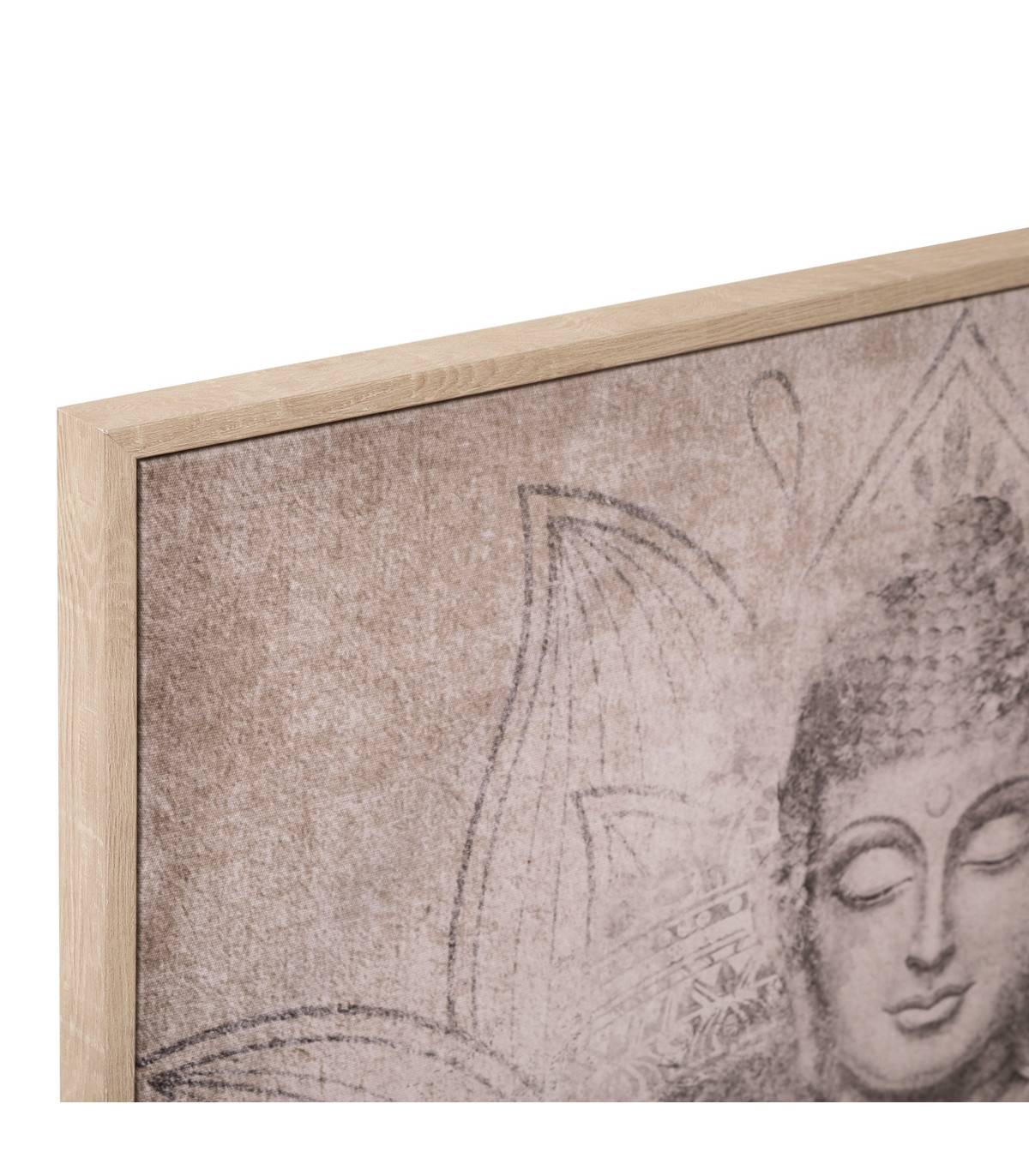 Tableau Toile murale encadrée imprimée Bouddha 60 x 90 cm - Image 2