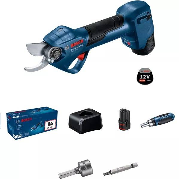 Bosch - Élagueur sans fil Pro Pruner GGP 12V-25 Professional avec 2 Batteries + 1 Chargeur - BOSCH - 06008D8100 - Image 2