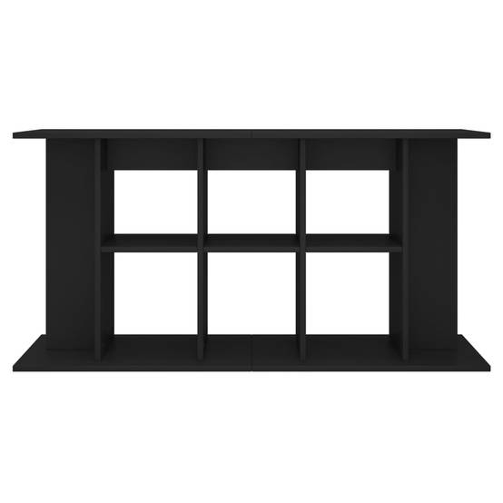 Meuble pour Aquarium Bois d'Ingénierie pour Salon avec Rangement 120x40x60 cm Noir - ComfortXL Outdoor Living - Image 4