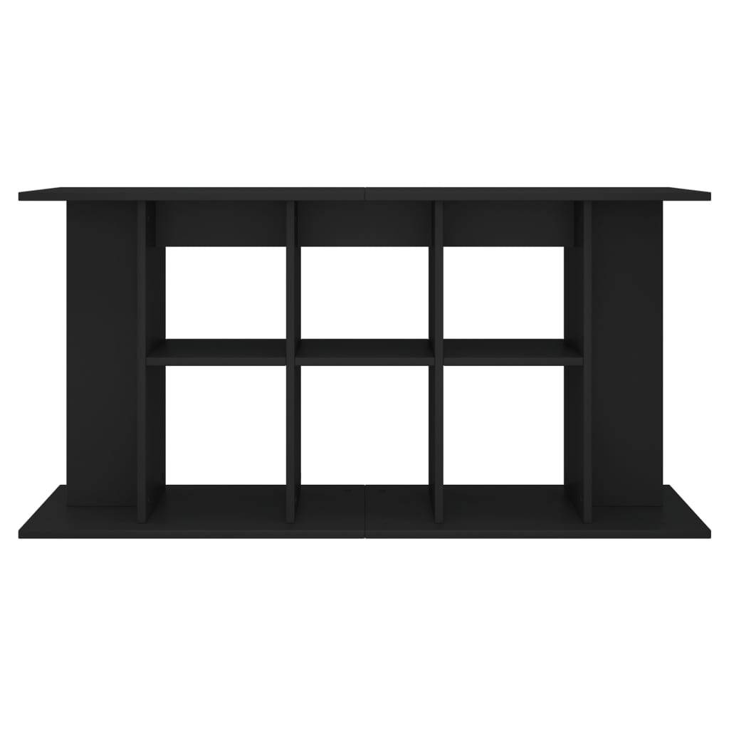 Meuble pour Aquarium Bois d'Ingénierie pour Salon avec Rangement 120x40x60 cm Noir - ComfortXL Outdoor Living - Image 4