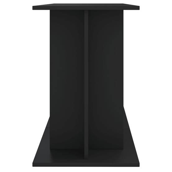 Meuble pour Aquarium Bois d'Ingénierie pour Salon avec Rangement 120x40x60 cm Noir - ComfortXL Outdoor Living - Image 5