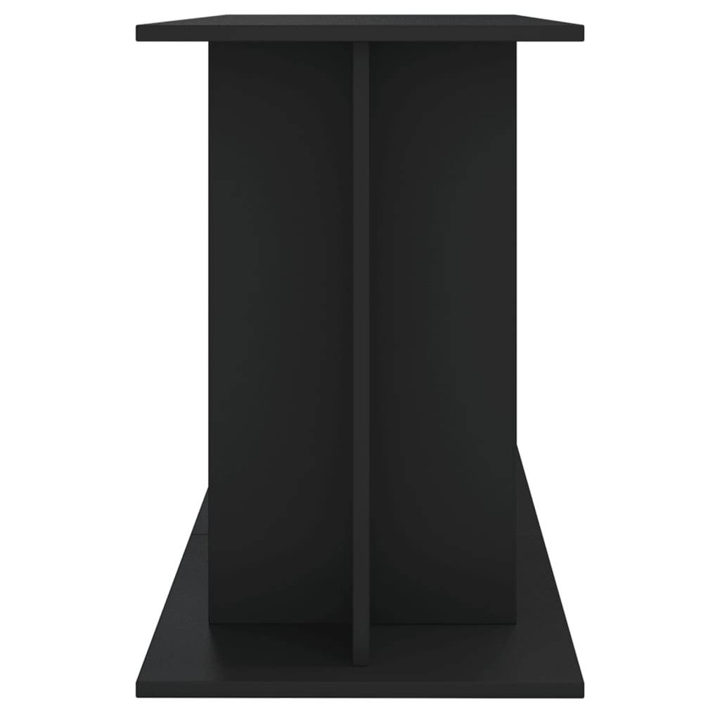 Meuble pour Aquarium Bois d'Ingénierie pour Salon avec Rangement 120x40x60 cm Noir - ComfortXL Outdoor Living - Image 5