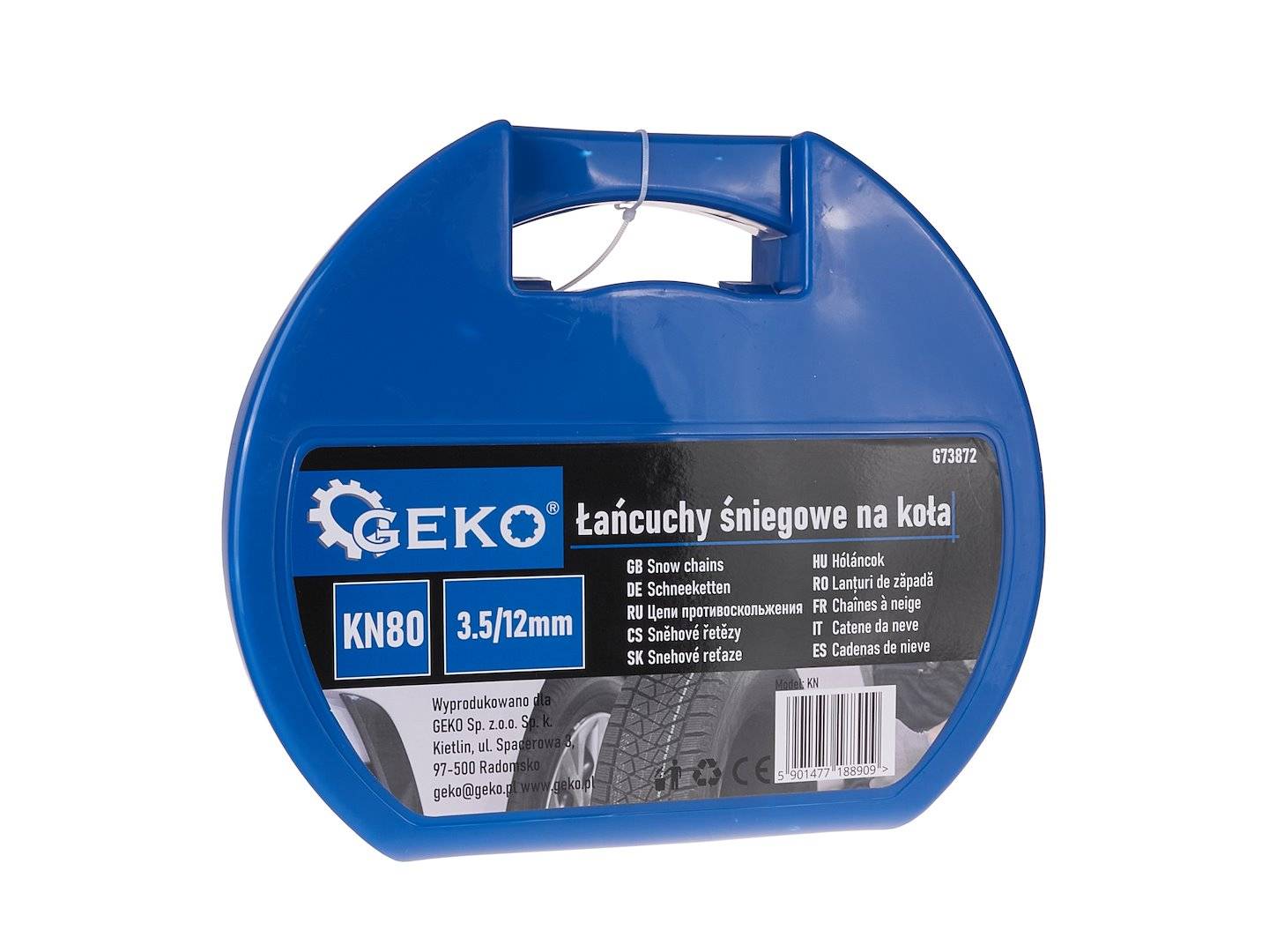 Entrepotbrico - Chaînes à Neige  3,5/12 mm Pour Voiture Jeu Pour Deux Roues - Image 4