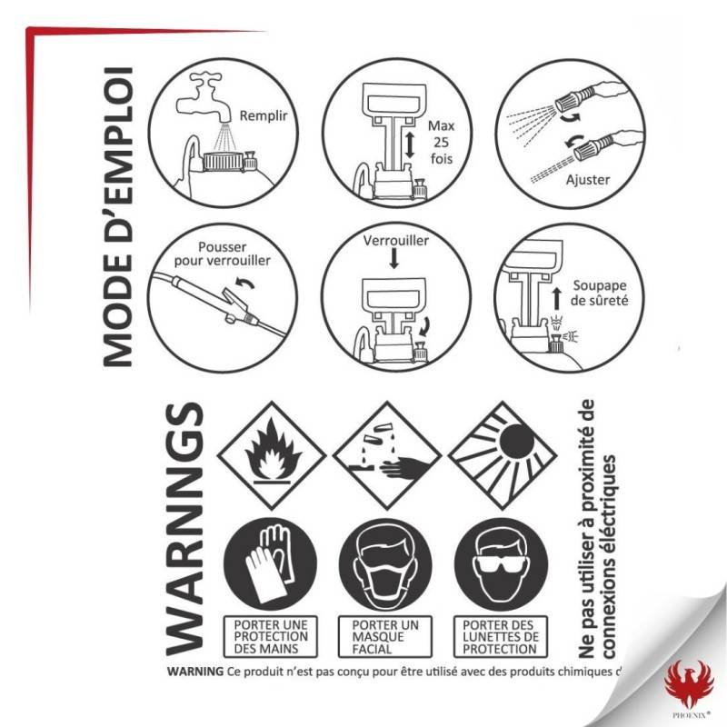 Pulvérisateur à pression PRO SPRAYER PREMIUM 5L - Image 3