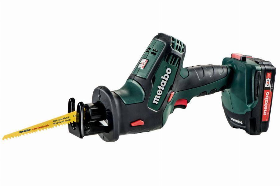 Metabo - Scie sabre METABO SSE 18 LTX 2 x 2,0 Ah Li-Power, ASC 55, coffret - 602266500 - Imagen 1