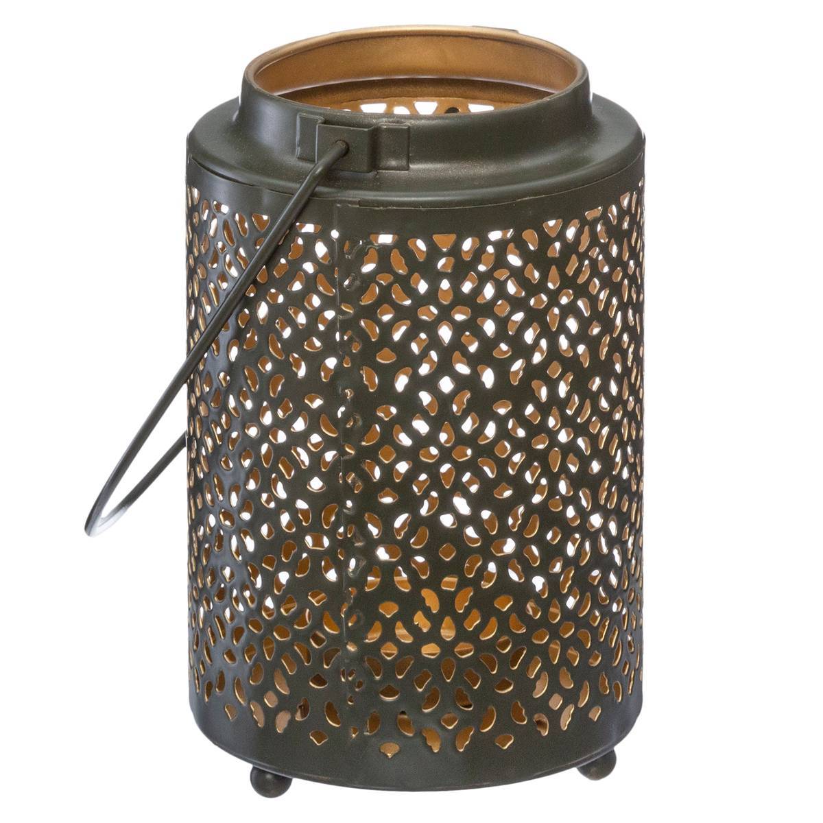 Atmosphera - Lanterne design métal H13cm - Atmosphera Créateur d'intérieur - Image 1