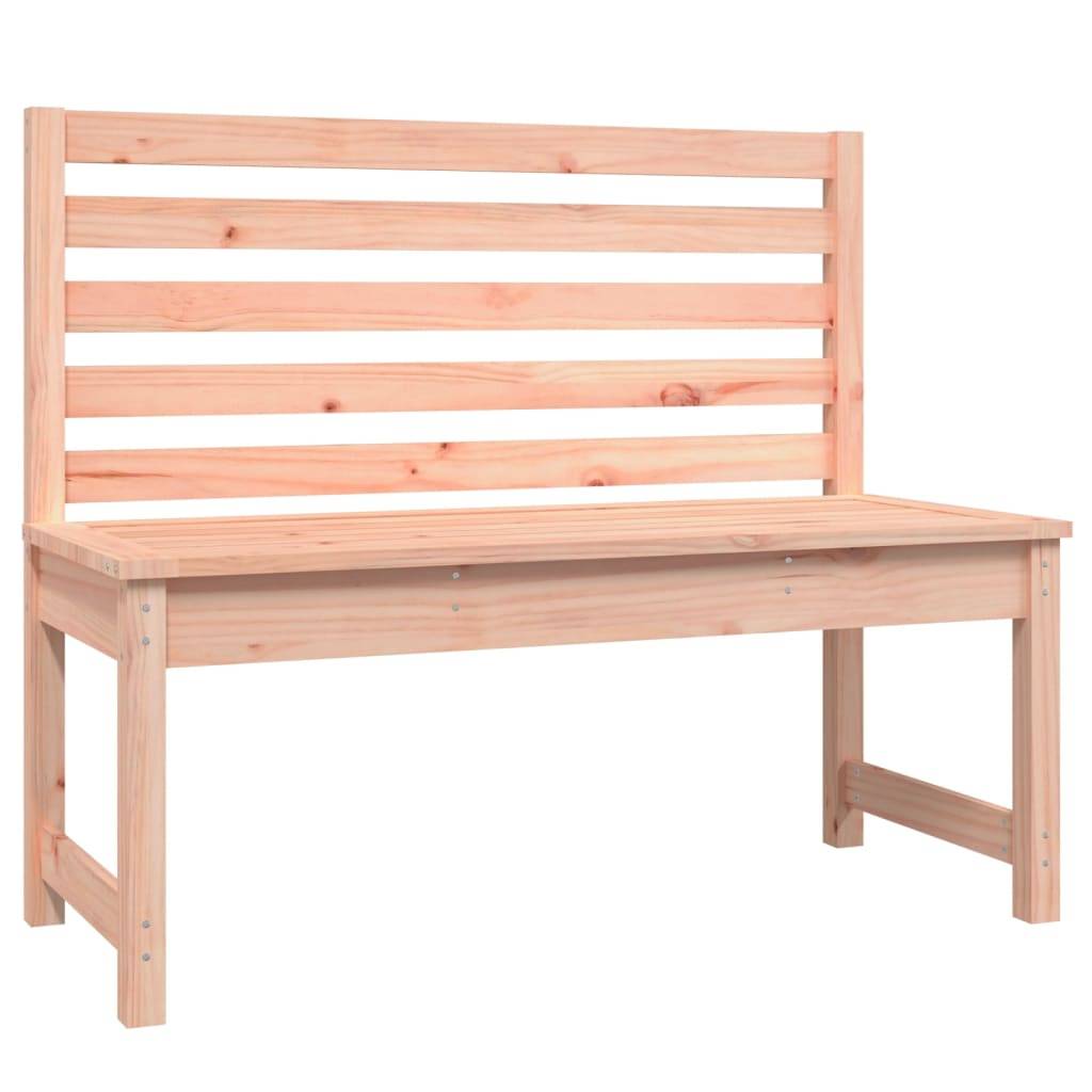 Maison Chic - Banc de jardin - Banc d'extérieur - Banquette 109 cm bois massif de douglas - Imagen 1