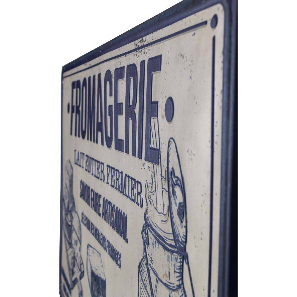 Antic Line Creations - Plaque décorative en fer Commerce 122.5 x 74 cm Fromagerie - Imagen 3