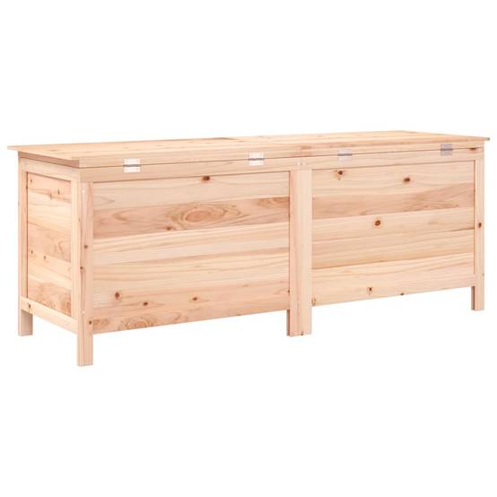 Coffre de jardin bois de sapin naturel 150 x 50 x 56.5 cm - PANGIVO - Image 6