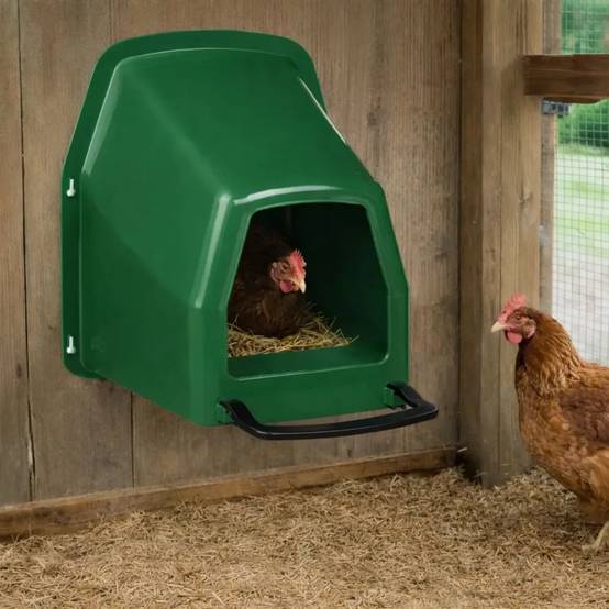 Pondoir Poule pour 4 poules 36,4 x 37,2 x 44,6 cm fixation murale GAUN - Image 1