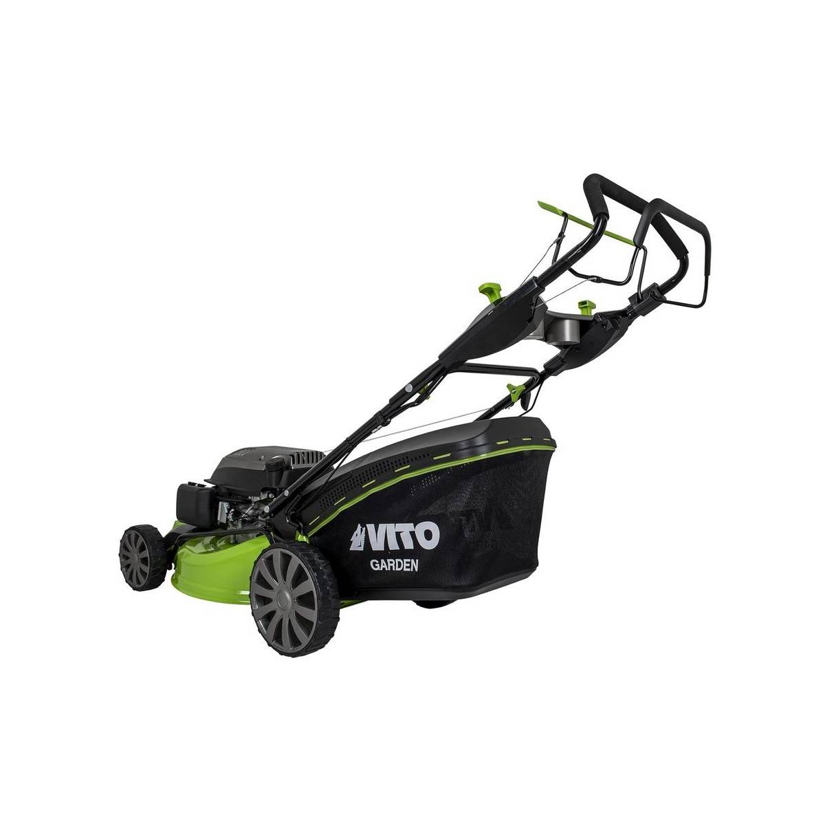 Tondeuse à gazon Autotractée 6,5 CV Pelouses 2000m2 Mulching Bac 65L VITO - Imagen 7