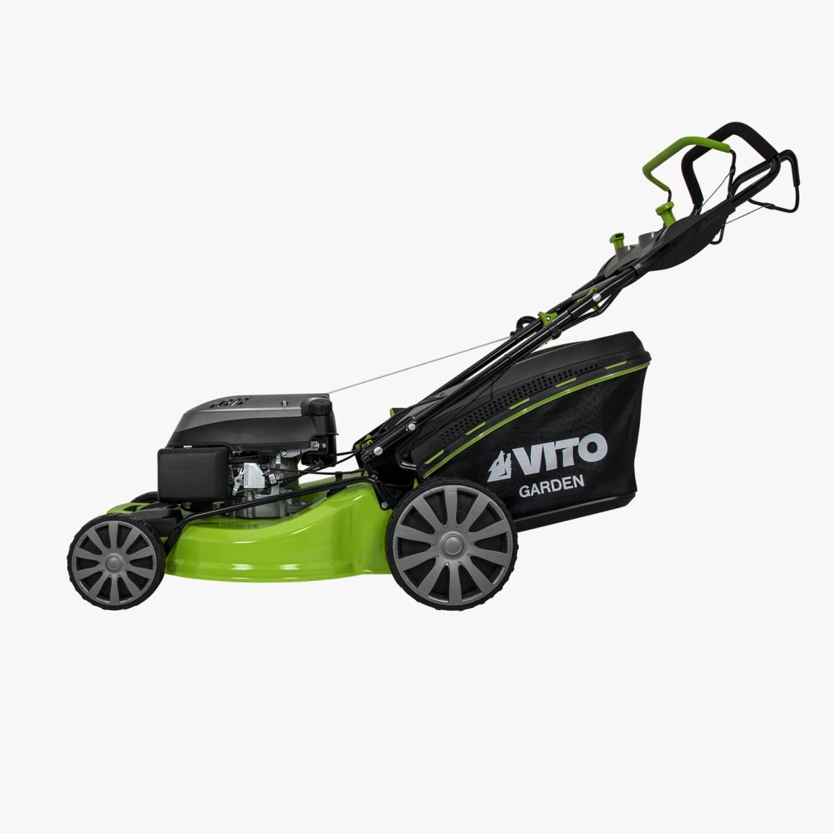 Tondeuse à gazon Autotractée 6,5 CV Pelouses 2000m2 Mulching Bac 65L VITO - Imagen 8