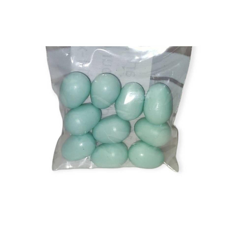 10 œufs artificiel en plastique ø 1.6 cm pour canari - Image 3