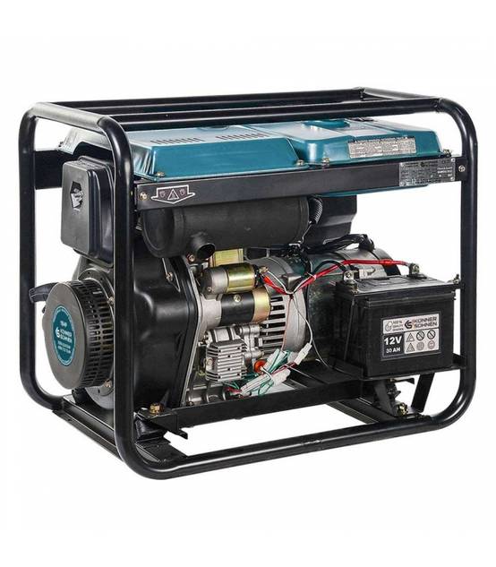 Générateur diesel Euro 5 boitier ATS intégré puissance 6500W "Könner & Söhnen" KS 9100HDE-1/3 ATSR - Image 4