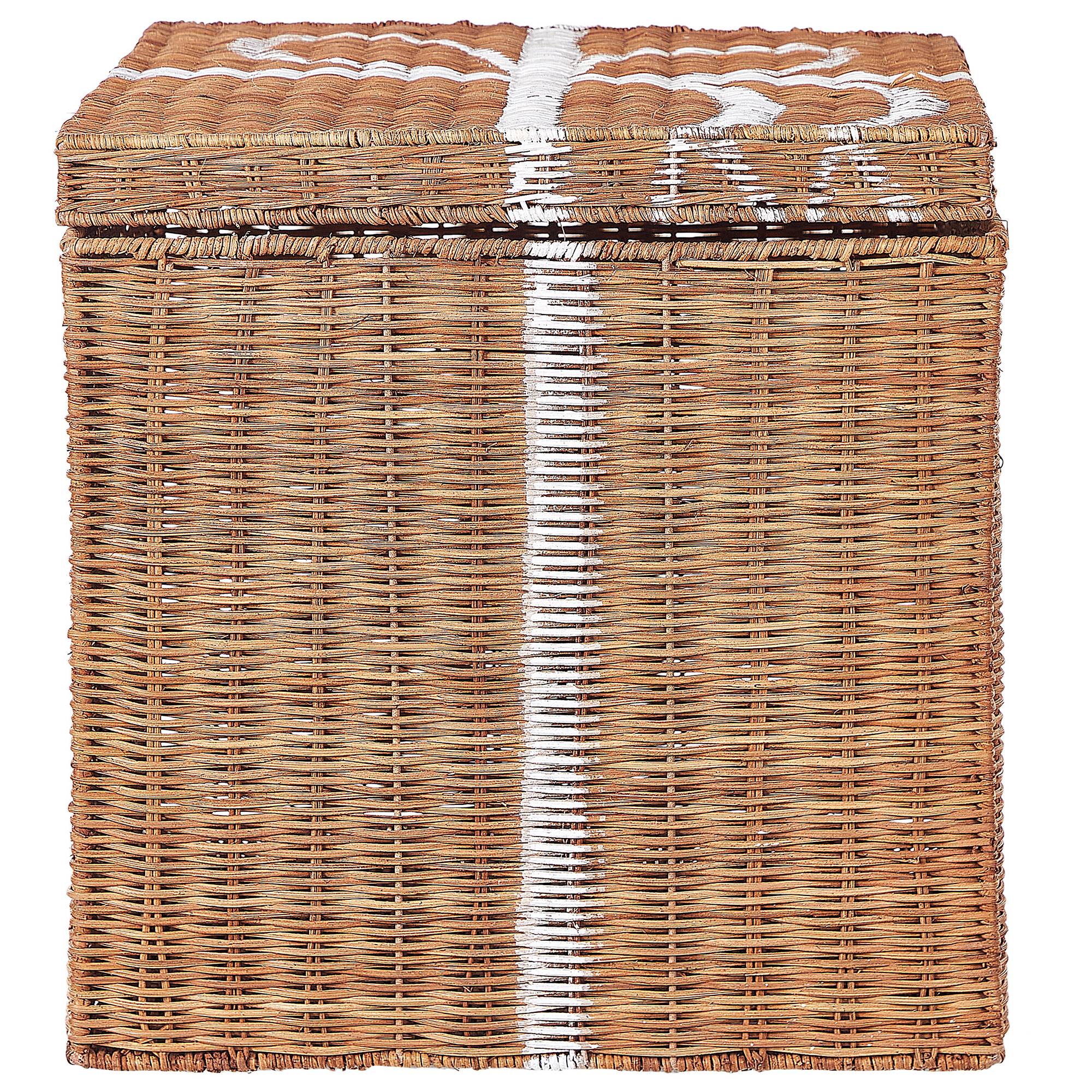 Beliani - Corbeille Rotin Naturel CADEAU - Beliani - Imagen 8