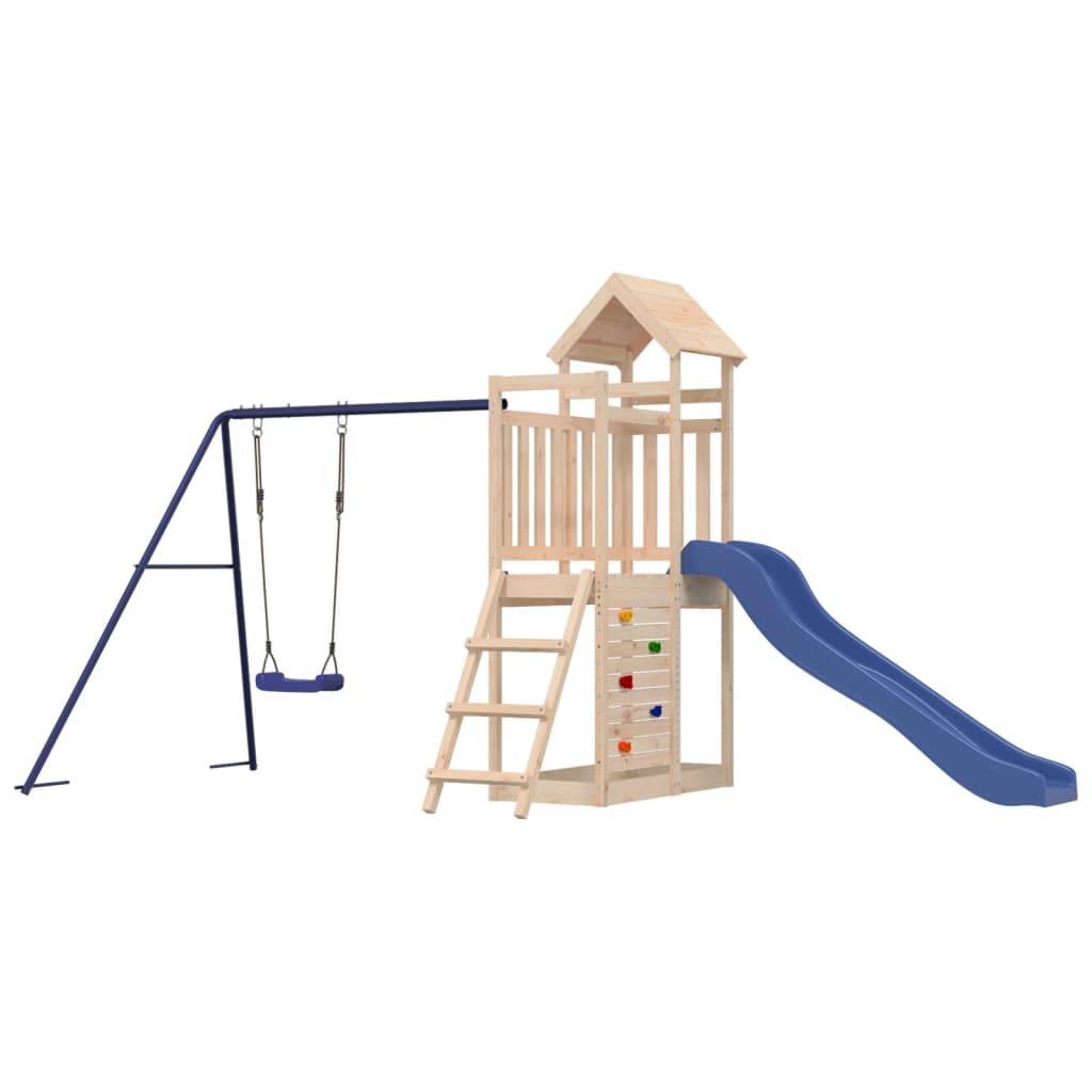 Helloshop26 - Aire de jeux d'extérieur 434 x 186 x 214 cm bois de pin massif - Imagen 1