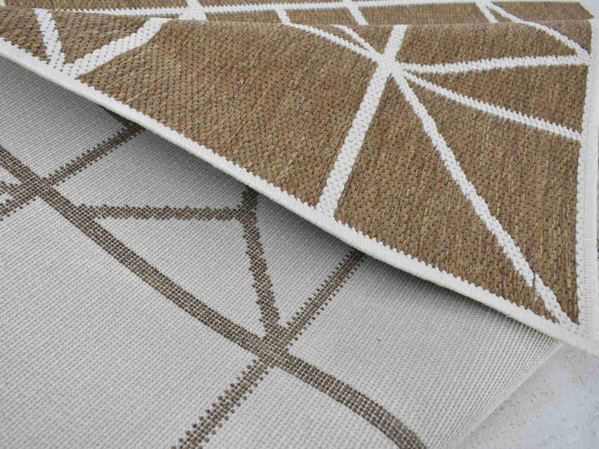 Tapis extérieur rectangulaire Alexandrie 115 x 180 cm en laine synthétique - Jardiline - Imagen 3
