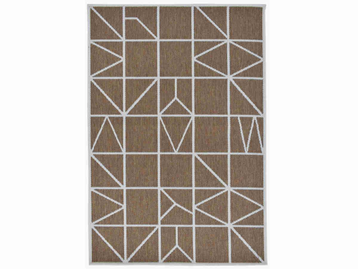 Tapis extérieur rectangulaire Alexandrie 115 x 180 cm en laine synthétique - Jardiline - Imagen 1