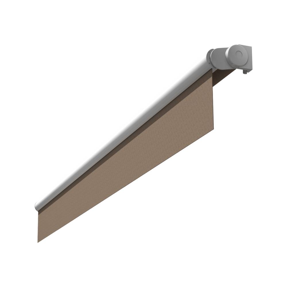 Intersun - Store banne loggia AMARITE 3,00x2,00 M (Manuelle - Blanc - Taupe) - INTERSUN - Imagen 3