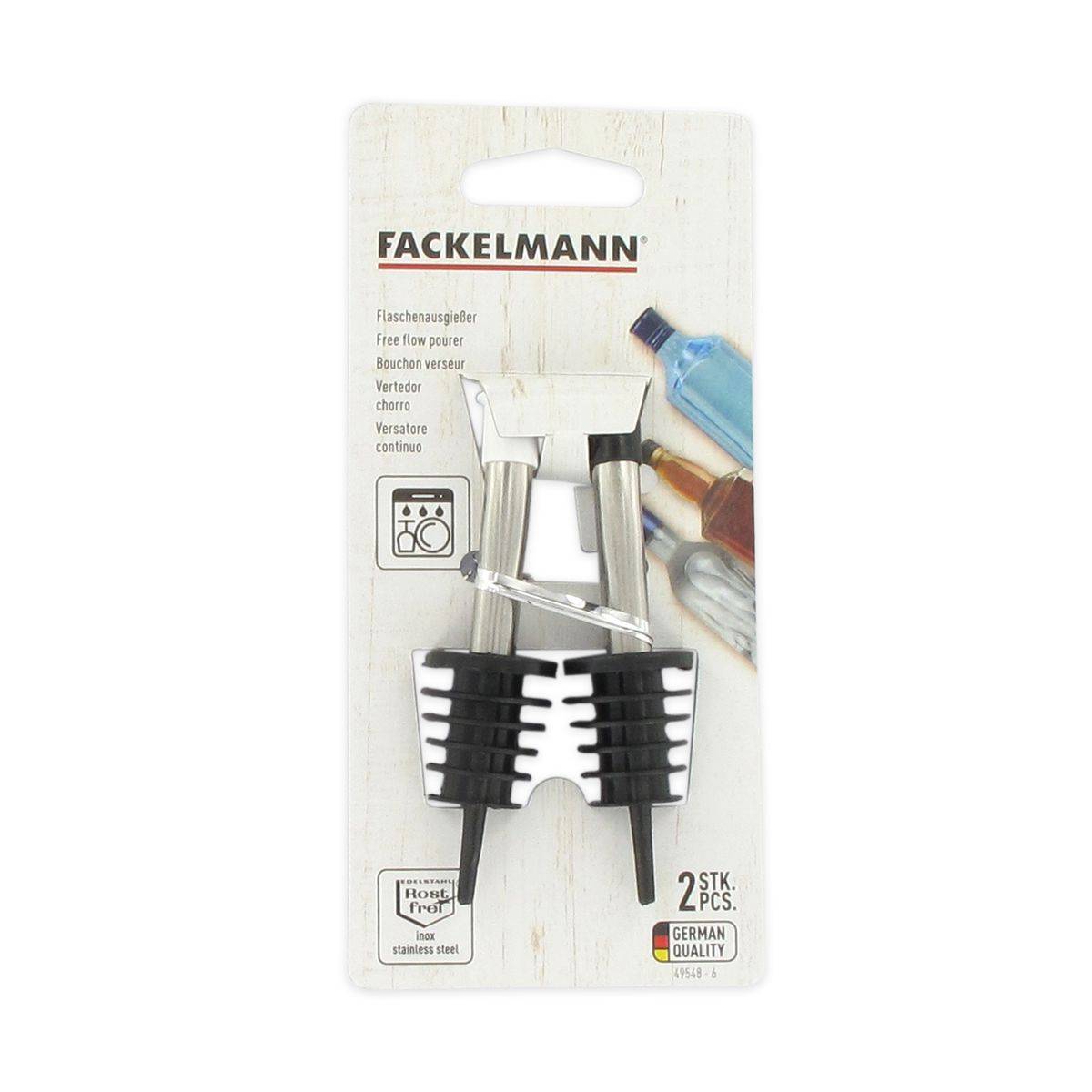 Lot de 4 becs verseurs pour bouteille Fackelmann - Image 6