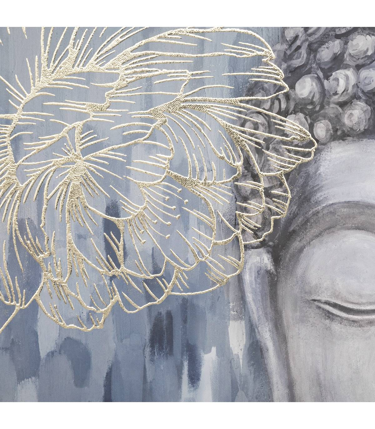 Tableau Toile murale imprimée et encadrée Bouddha 60 x 90 cm - Image 3
