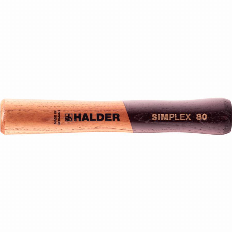 Manche HALDER SIMPLEX pour maillets SIMPLEX avec boîtier en fonte malléable ou boîtier aluminium - D=80 mm - Manche extra-court - 3244.082
