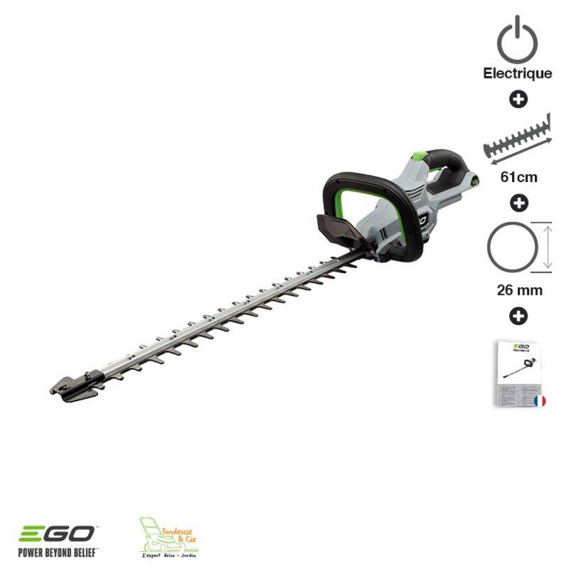 Ego Power + - Taille haie sans fil lame double 60 cm Egopower coupe 2,6 cm HT2410E sans batterie ni chargeur - Imagen 1