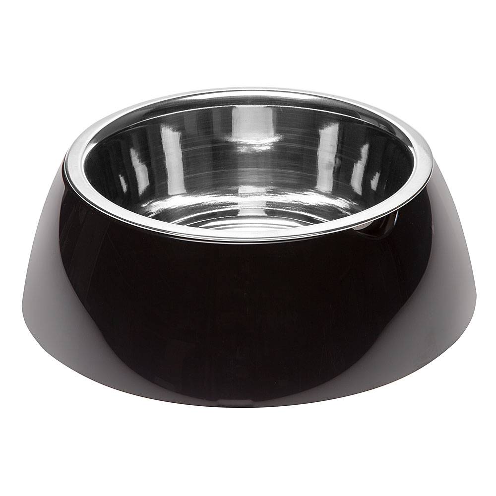 Ferplast - Ferplast Gamelle pour chien Gamelle pour chat Jolie - Gamelles pour eau et nourriture en acier inoxydable avec support en plastique, antidérapant, - Imagen 1