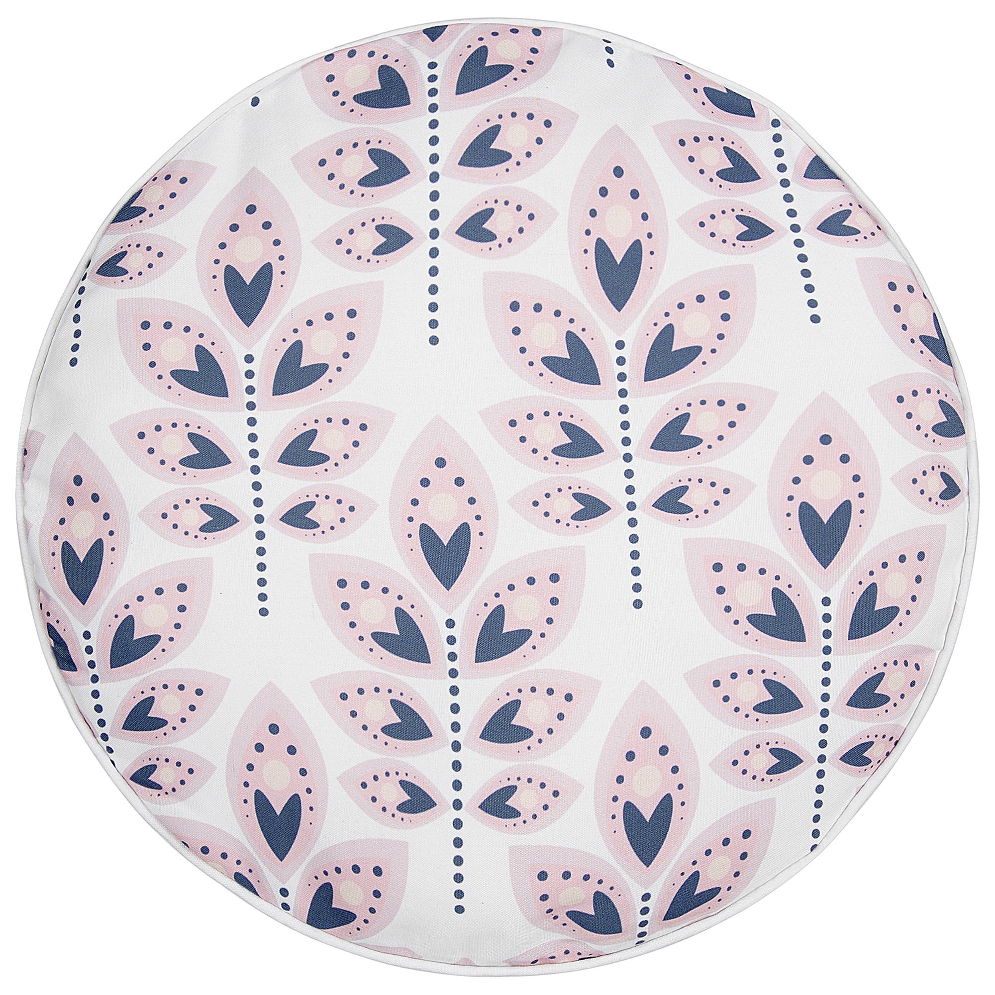 Beliani - Coussin d'extérieur Polyester Blanc cassé TORRETTA - Beliani - Imagen 4