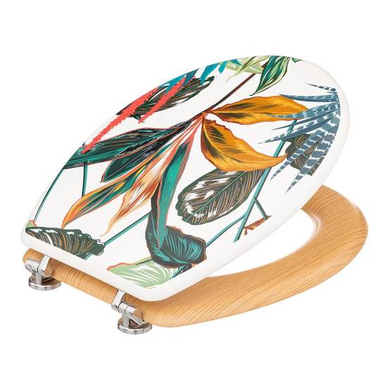 Abattant WC Imprimé "Palawan" 42cm Multicolore - Image 2