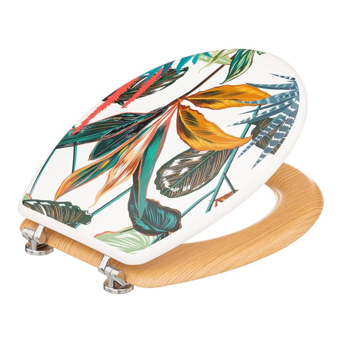 Abattant WC Imprimé "Palawan" 42cm Multicolore - Image 2