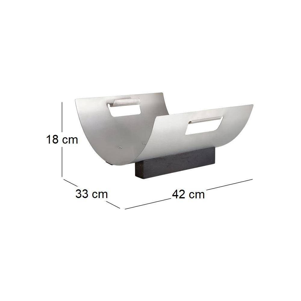 Aubry Gaspard - Porte bûches design Lune - Imagen 3