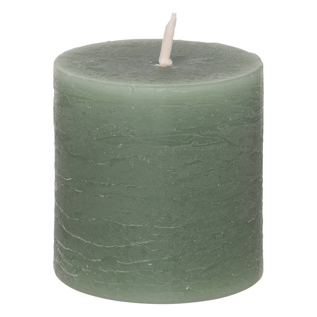 Atmosphera - Lot de 4 bougies rustiques 60g vert eucalyptus - Atmosphera Créateur d'intérieur - Imagen 1