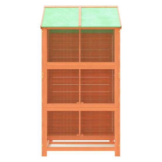 Grande volière d'extérieur en bois de pin massif pour jardin 152 cm – ComfortXL Pet Living - Image 5