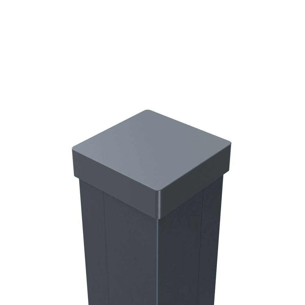 Kit Clôture Aluminium BAHIA & CRUZ Ardoise 14,68x1,8m - Bois Composite & Aluminium - Poteaux Gris - Brise Vue - Palissade - Image 8