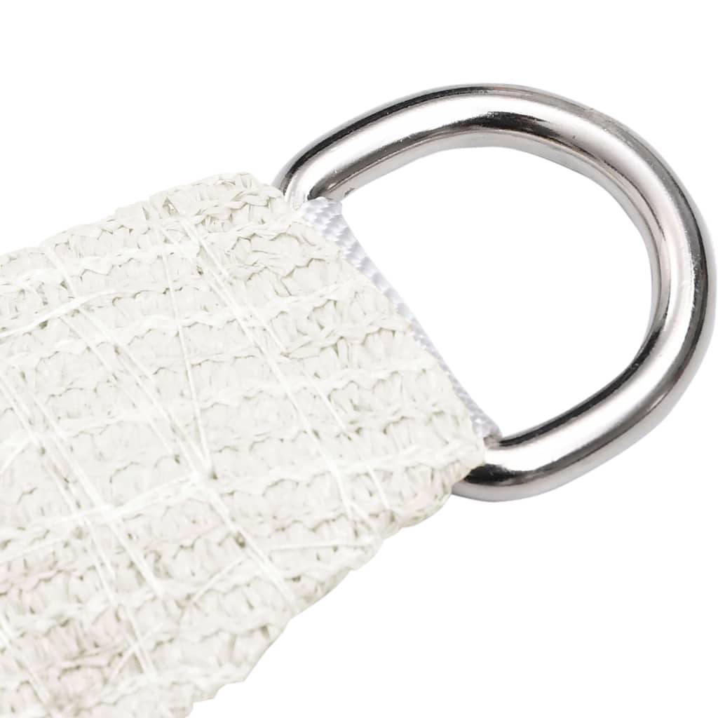 Helloshop26 - Voile d'ombrage 160 g/m² blanc 6 x 6 x 6 m PEHD - Imagen 4