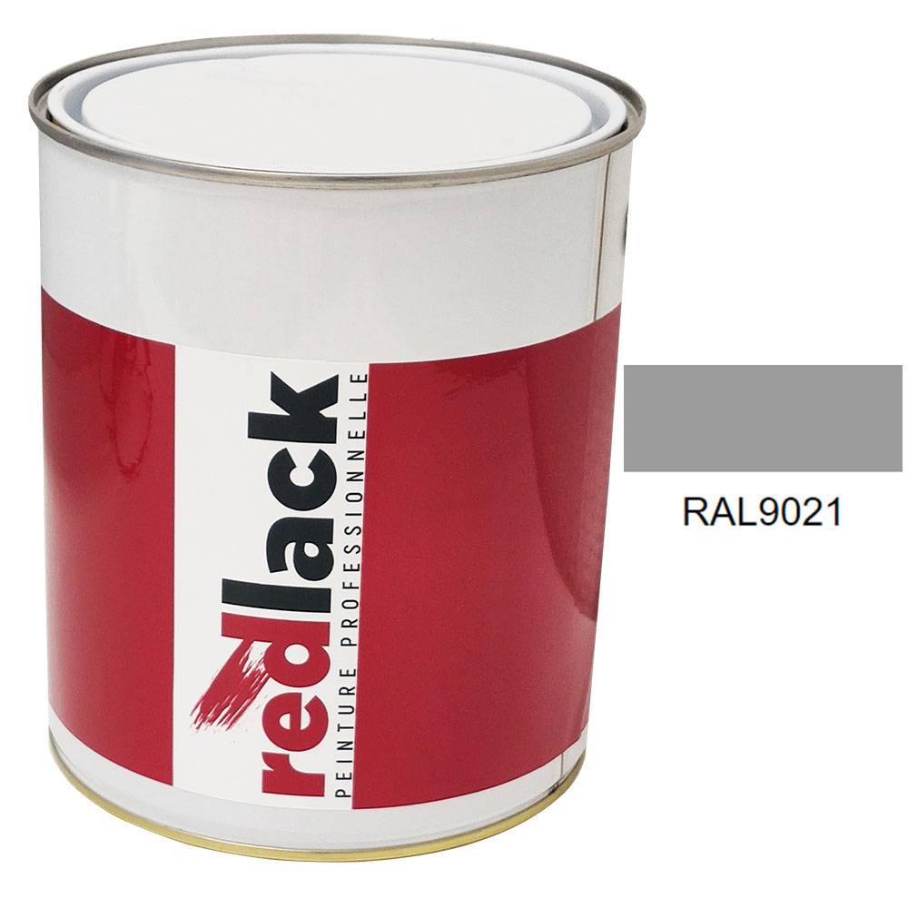 Peinture Noir Camouflage Otan Goudron RAL 9021 Satiné multisupport 3L Redlack - Image 1