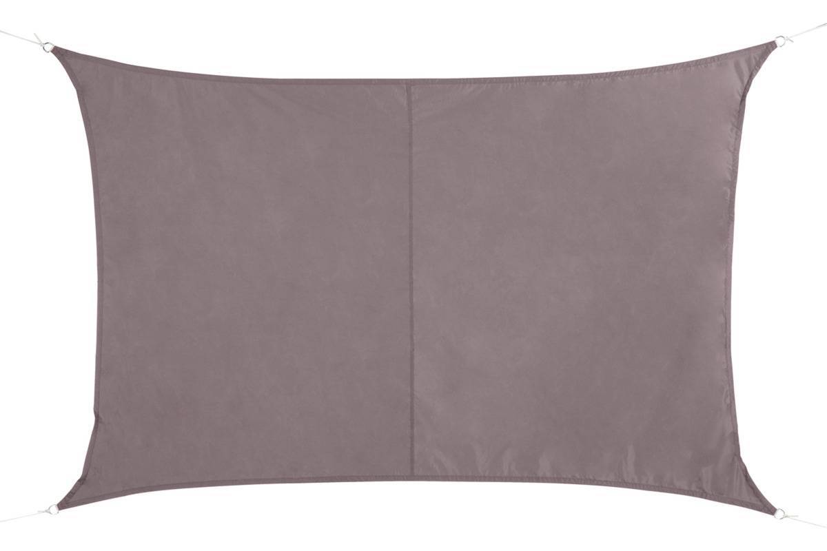 Hesperide - Voile d'ombrage rectangulaire "Curacao" taupe 3x2m en polyester Hespéride - Imagen 1