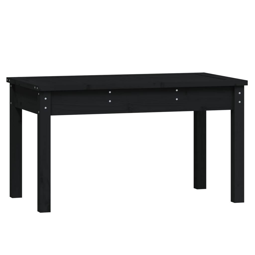 PANGIVO - Banc de jardin bois de pin noir 80 x 44 x 45 cm - PANGIVO - Image 2