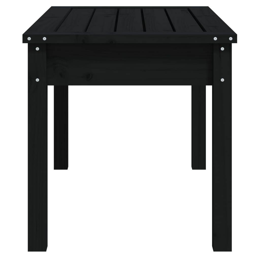 PANGIVO - Banc de jardin bois de pin noir 80 x 44 x 45 cm - PANGIVO - Image 5