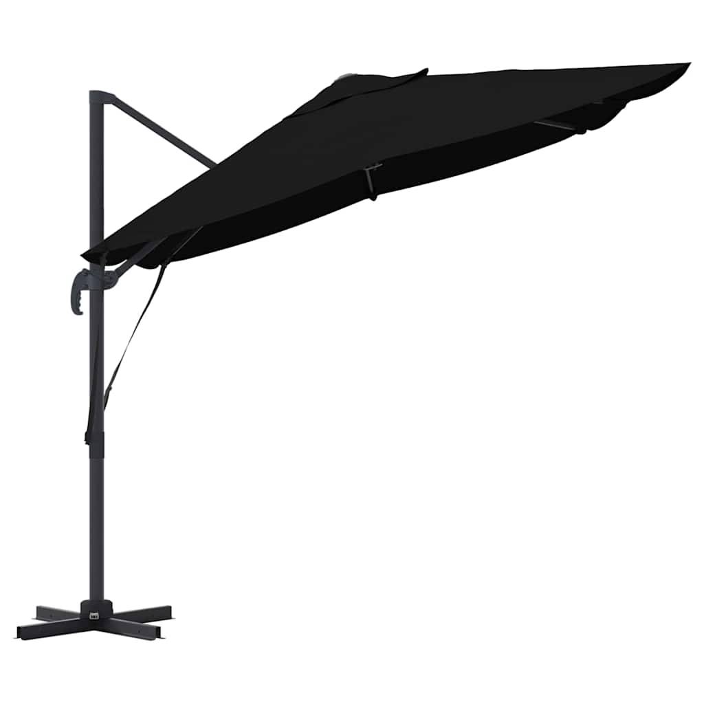 Maison Chic - Parasol de jardin | Parasol d'extérieur | Parasol Noir 351 x 250 x 260 cm Polyester et Aluminium Maison Chic - Image 6